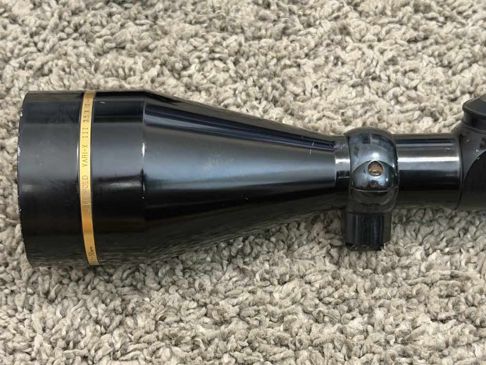 Leupold Vari-X III 3.5-10x50 mm riflescope 1/4” click 1” tube duplex Gloss-img-2