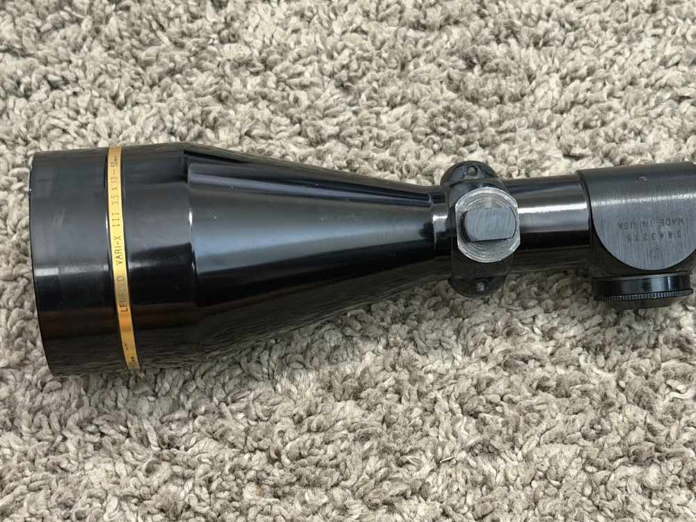 Leupold Vari-X III 3.5-10x50 mm riflescope 1/4” click 1” tube duplex Gloss-img-4
