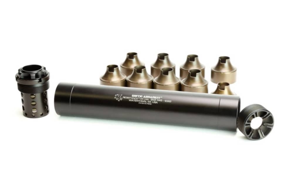 Griffin Armament Resistance 45 Silencer GARS45-img-1