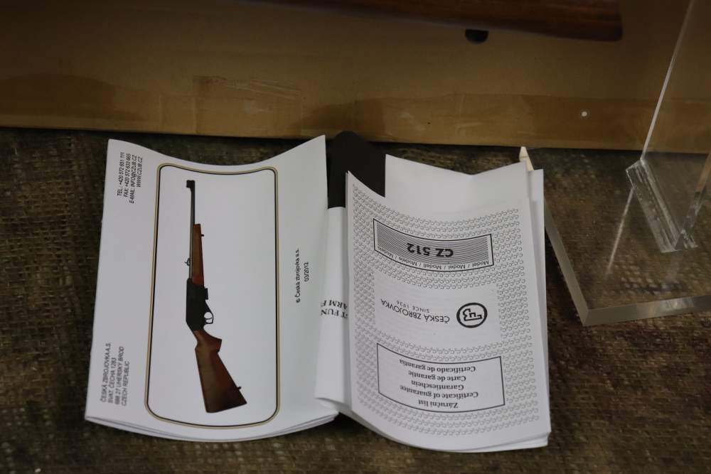 CZ 512 22 Magnum semi auto 20.5" ANIB unfired penny start-img-1