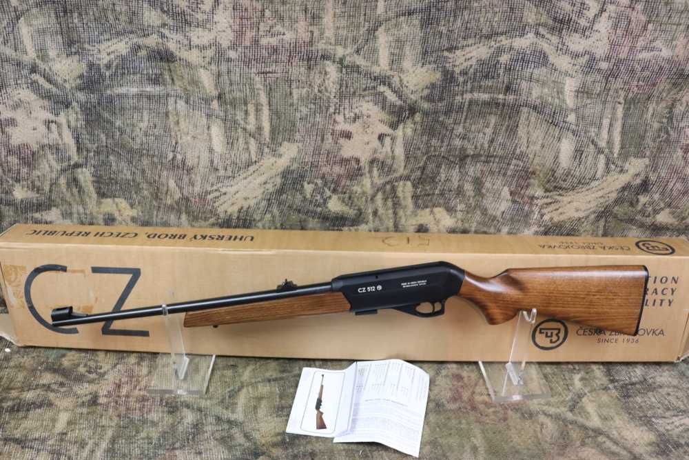 CZ 512 22 LR semi auto 20.5" discontinued ANIB unfired penny start-img-24