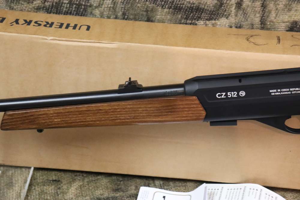 CZ 512 22 LR semi auto 20.5" discontinued ANIB unfired penny start-img-30