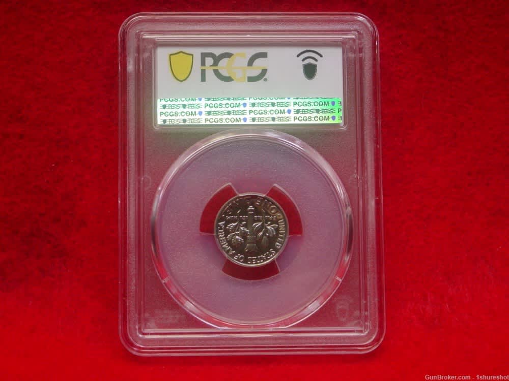 Choice 2000-S Roosevelt Dime Ten 10 Cents PCGS PF69 Uncirculated Coin-img-1