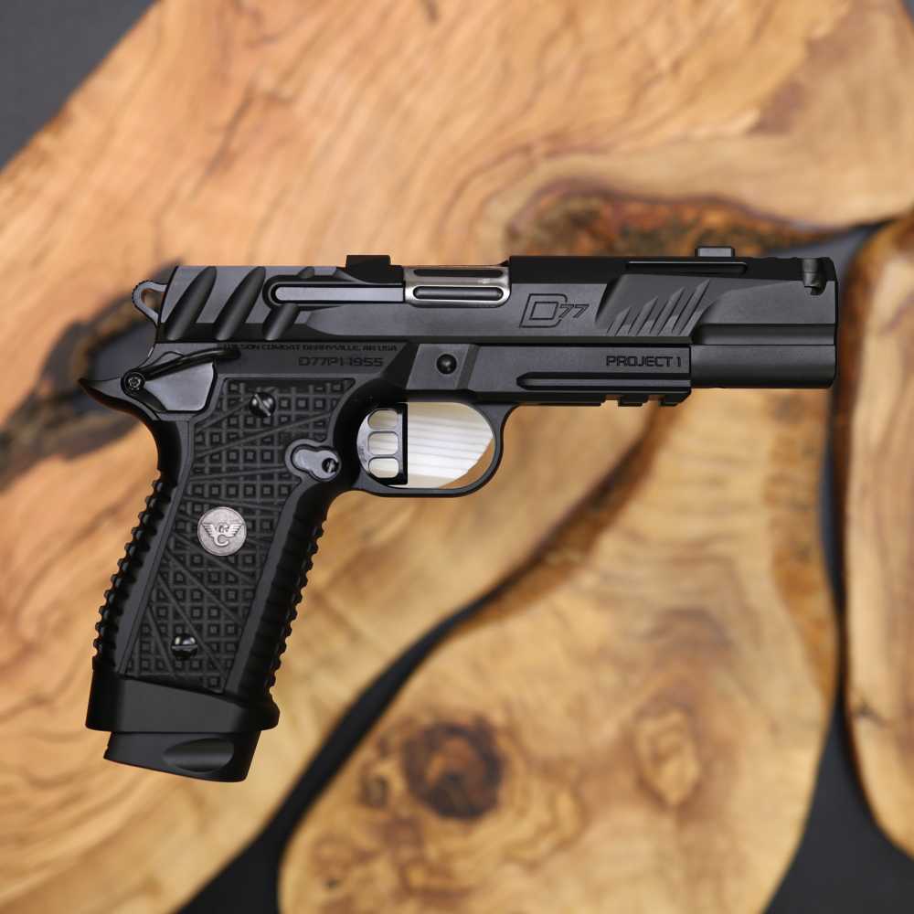 Wilson Combat Division 77 Project 1 Full-Size 9mm – Black-img-1