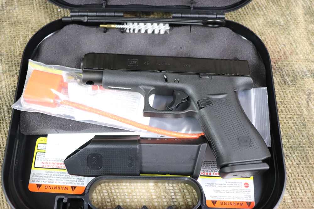 Glock 48 9mm 4" 2 mags semi auto NIB penny start-img-0