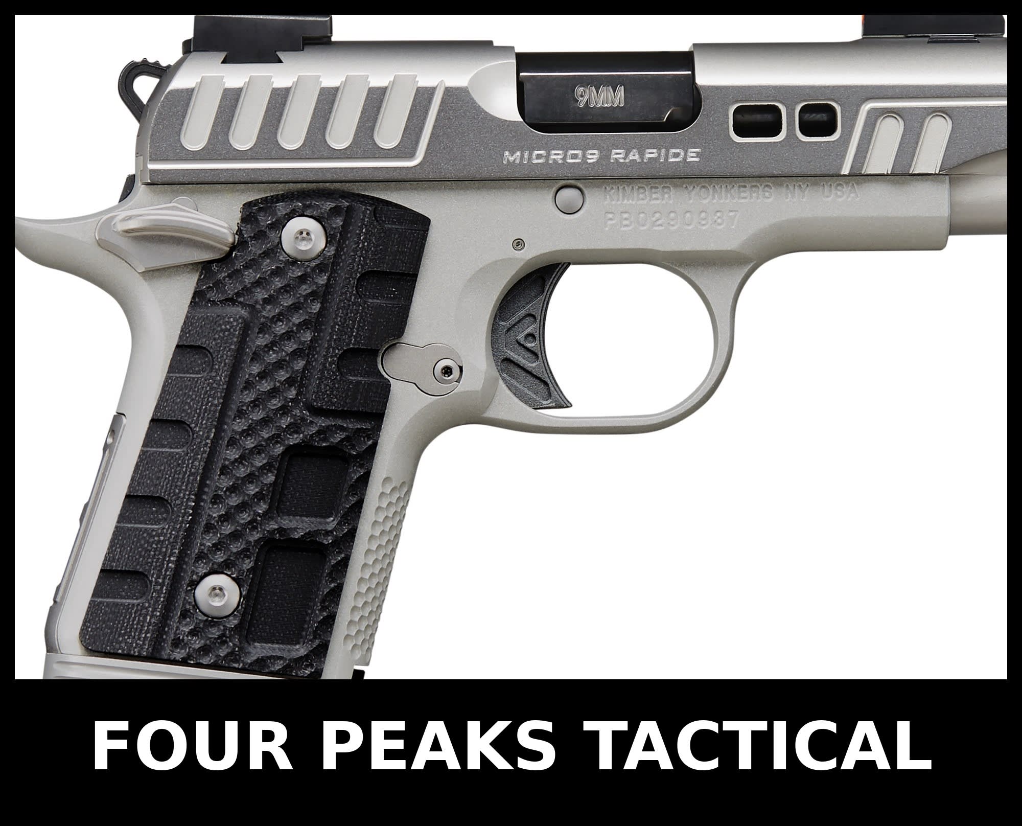 KIMBER MFG.,INC Micro 9 9mm Luger 3.15 Kimpro II Silver-img-0