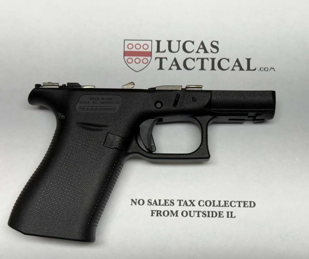 Glock G 43X Complete OEM Factory Assembled Frame Lower New 9mm-img-0