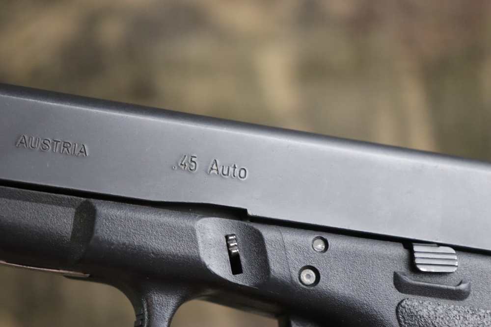 Early Glock 21 45 acp semi auto 4.5" 2 mags tupperware box penny start-img-12