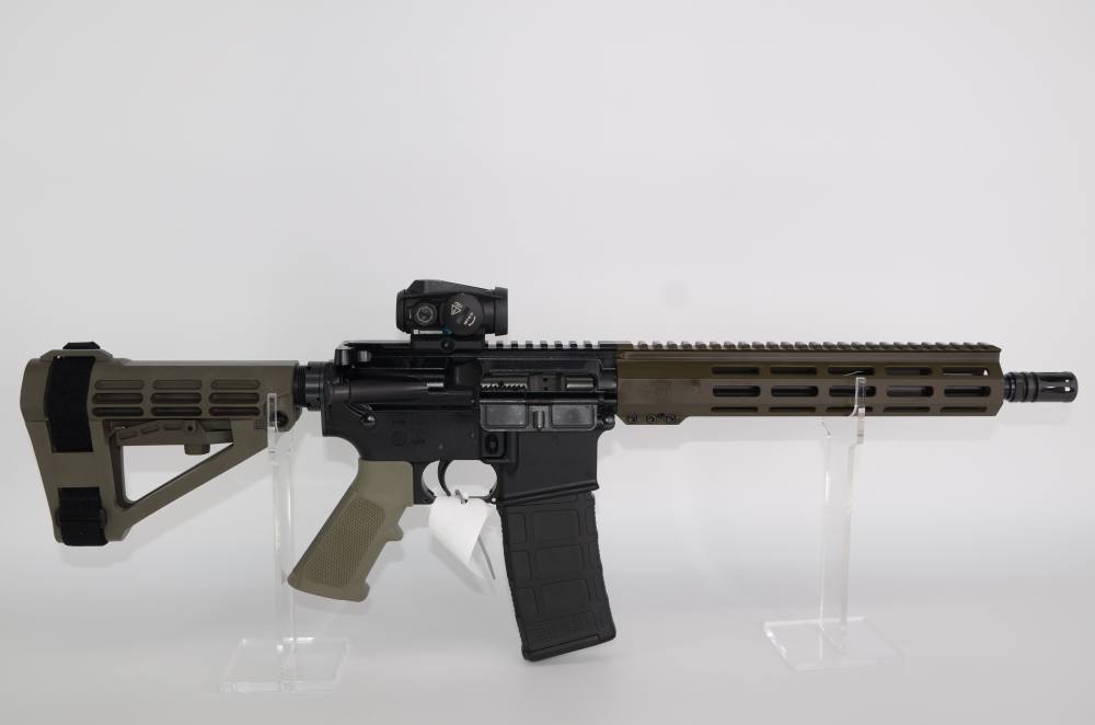 Palmetto State Armory 11.5 Pistol 5.56 NATO ODG w/SB Tactical 4 & Sig Romeo-img-1