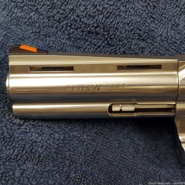 COLT'S MFG.MODEL PYTHON DA/SA REVOLVER (SP4WTS)  .357 MAGNUM CAL. 4.25" BBL-img-18