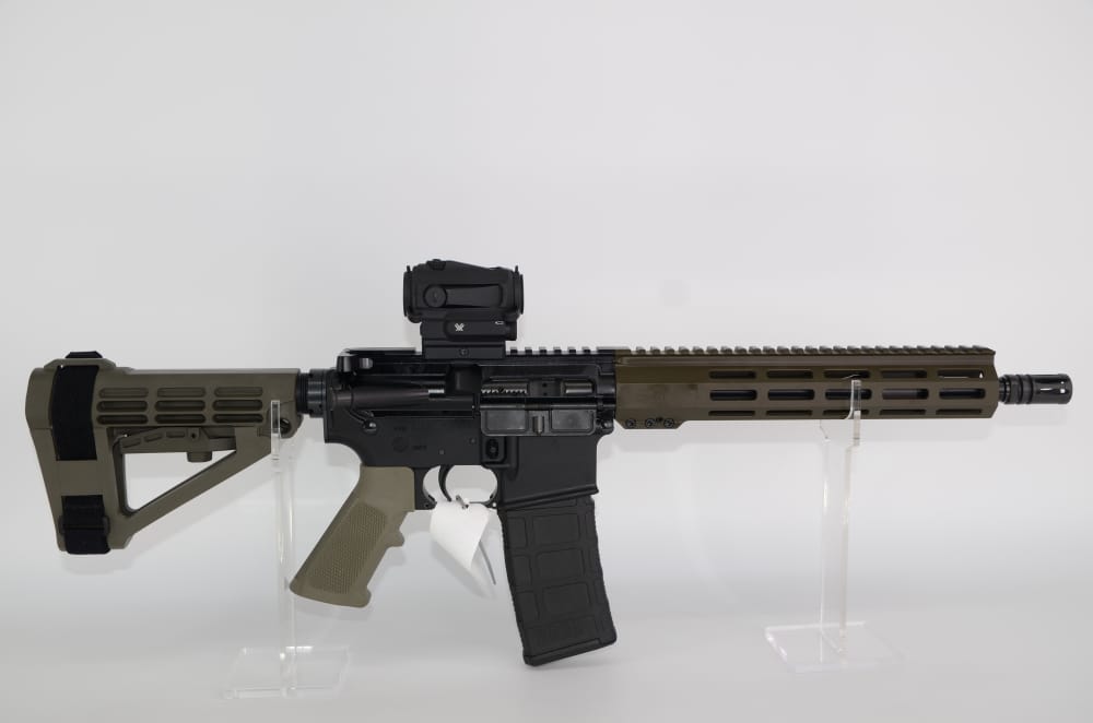 Palmetto State Armory 11.5 Pistol 5.56 NATO ODG w/SB Tactical 4 & Vortex -img-1