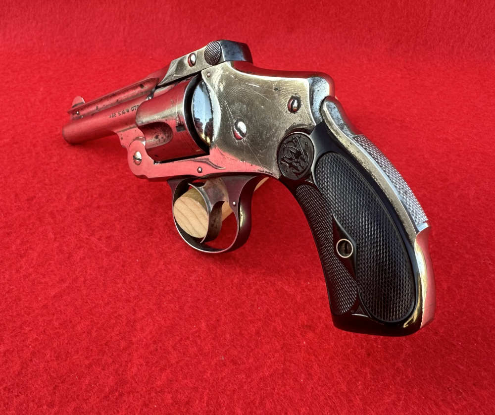 Smith & Wesson Top Break .38 Safety Hammerless 4th Model 38 S&W 3.25” C&R-img-1