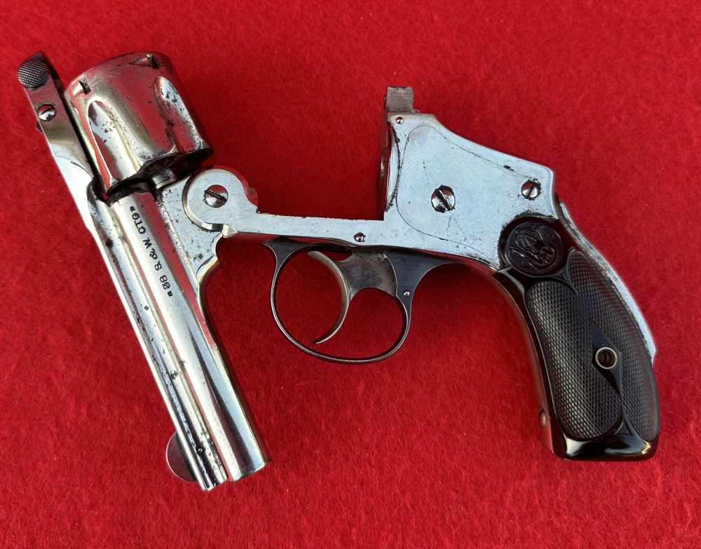 Smith & Wesson Top Break .38 Safety Hammerless 4th Model 38 S&W 3.25” C&R-img-12