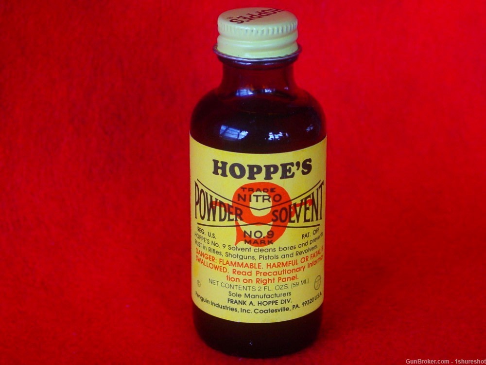 Hoppe's NO.9 Rifle or Pistol Gun Bore Powder Solvent Firearm Cleaning Oil-img-0