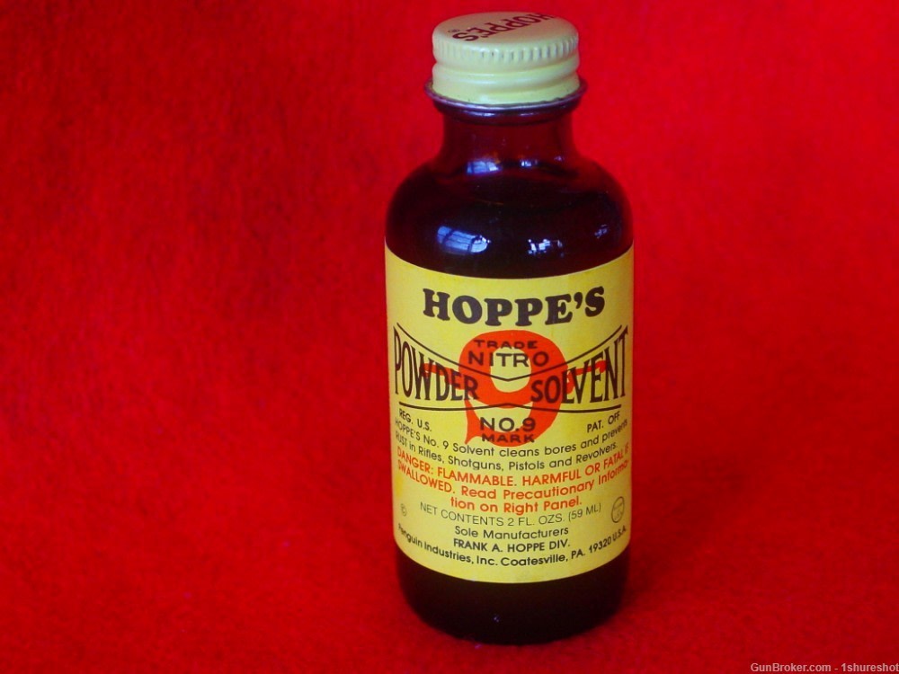 Hoppe's NO.9 Rifle or Pistol Gun Bore Powder Solvent Firearm Cleaning Oil-img-3