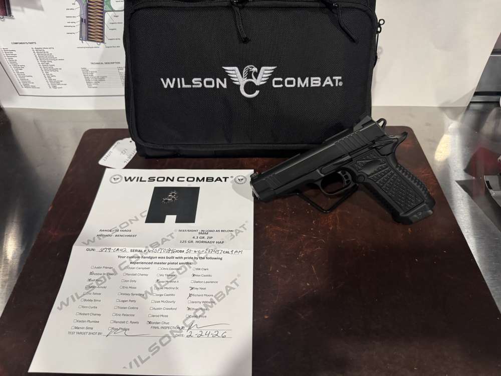 New Wilson Combat SFT9 - .9mm + Extended Magwell-img-0
