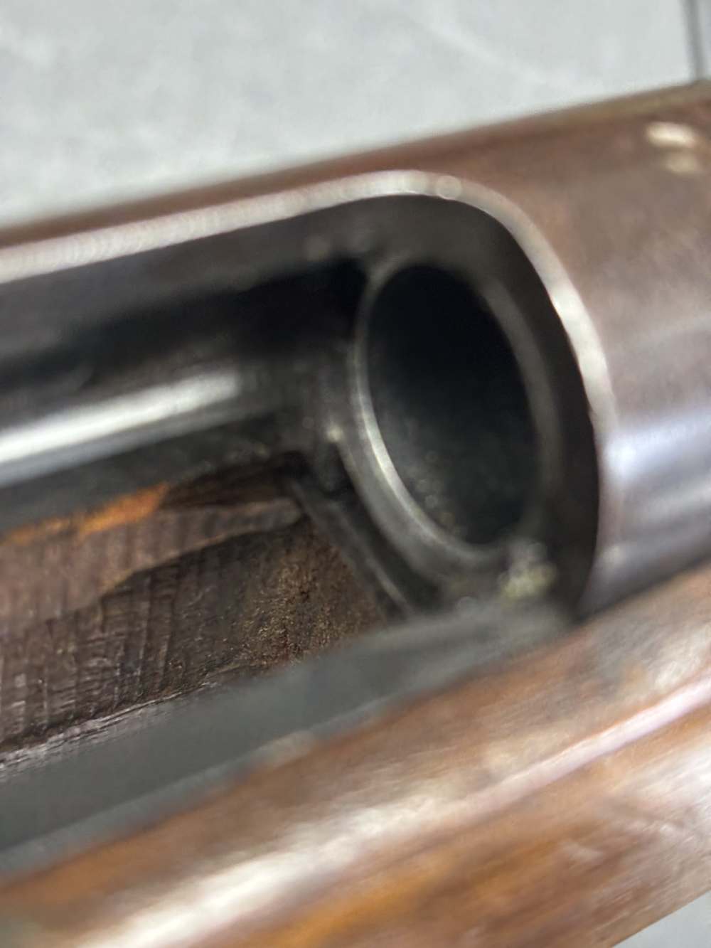 MOSSBERG MODEL 185DB BOLT ACTION 20 GAUGE SHOTGUN. NO RESERVE -img-15