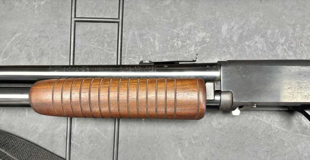 HIGH STANDARD K-120  12 GAUGE PUMP SHOTGUN. NO RESERVE -img-3