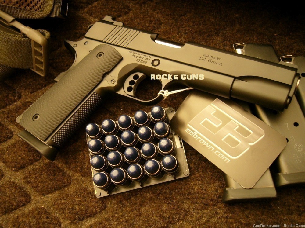 Ed Brown SPECIAL FORCES Wilson Combat Mags Federal cases Ammo -img-10