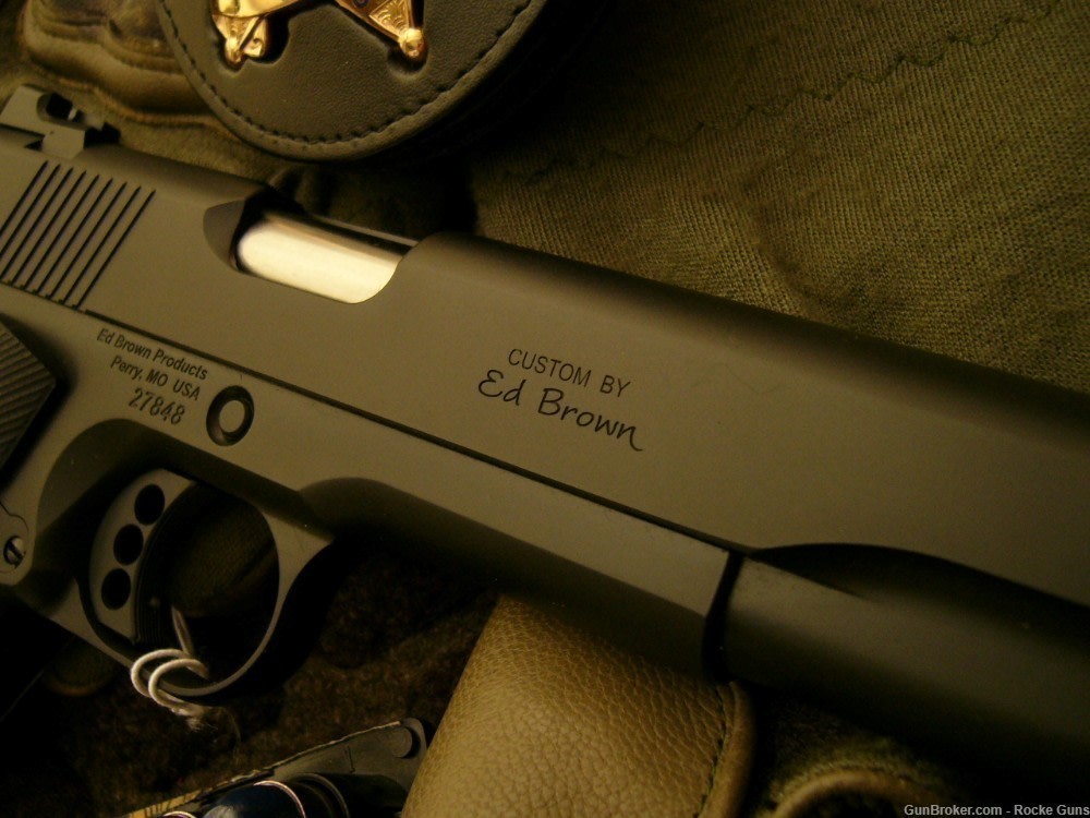 Ed Brown SPECIAL FORCES Wilson Combat Mags Federal cases Ammo -img-26