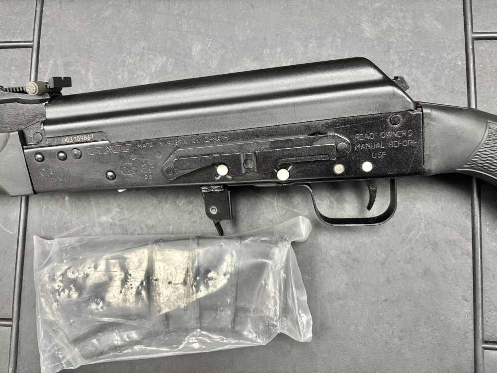 IZHMASH SAIGA AK47 7.62 X 39 SEMIAUTOMATIC RIFLE. NO RESERVE -img-1