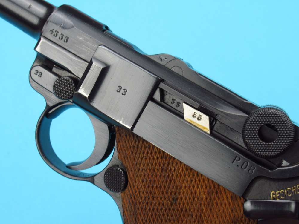 High condition 1941 WWII German Luger BYF41 Mauser P08 9mm P38-img-13