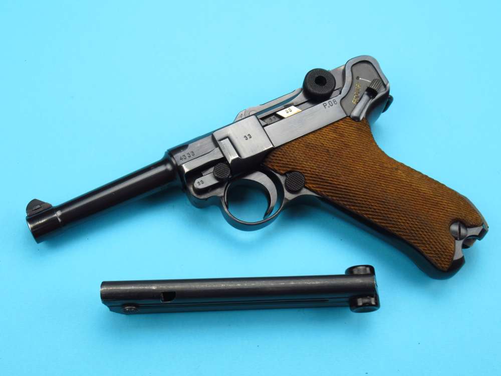 High condition 1941 WWII German Luger BYF41 Mauser P08 9mm P38-img-0
