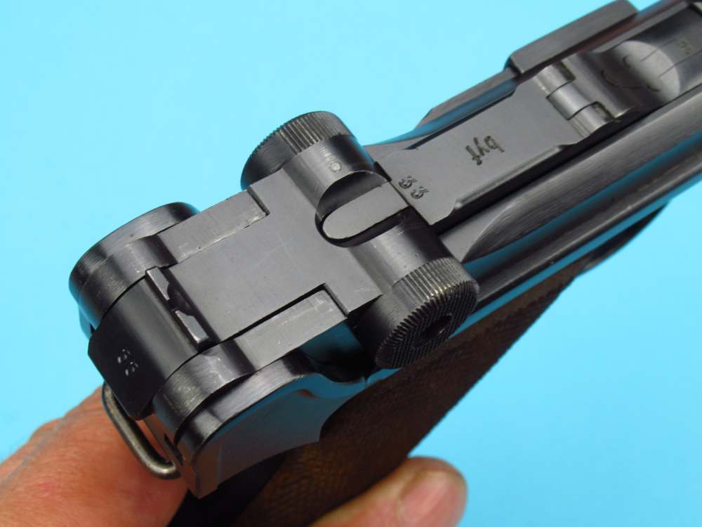 High condition 1941 WWII German Luger BYF41 Mauser P08 9mm P38-img-92