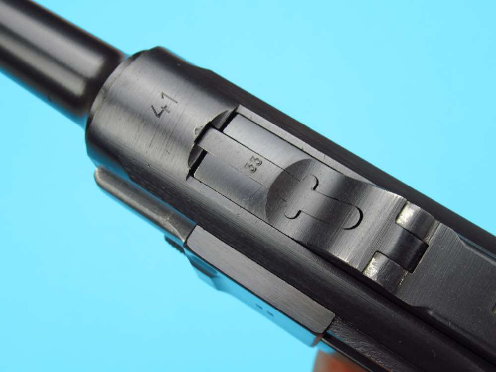 High condition 1941 WWII German Luger BYF41 Mauser P08 9mm P38-img-43