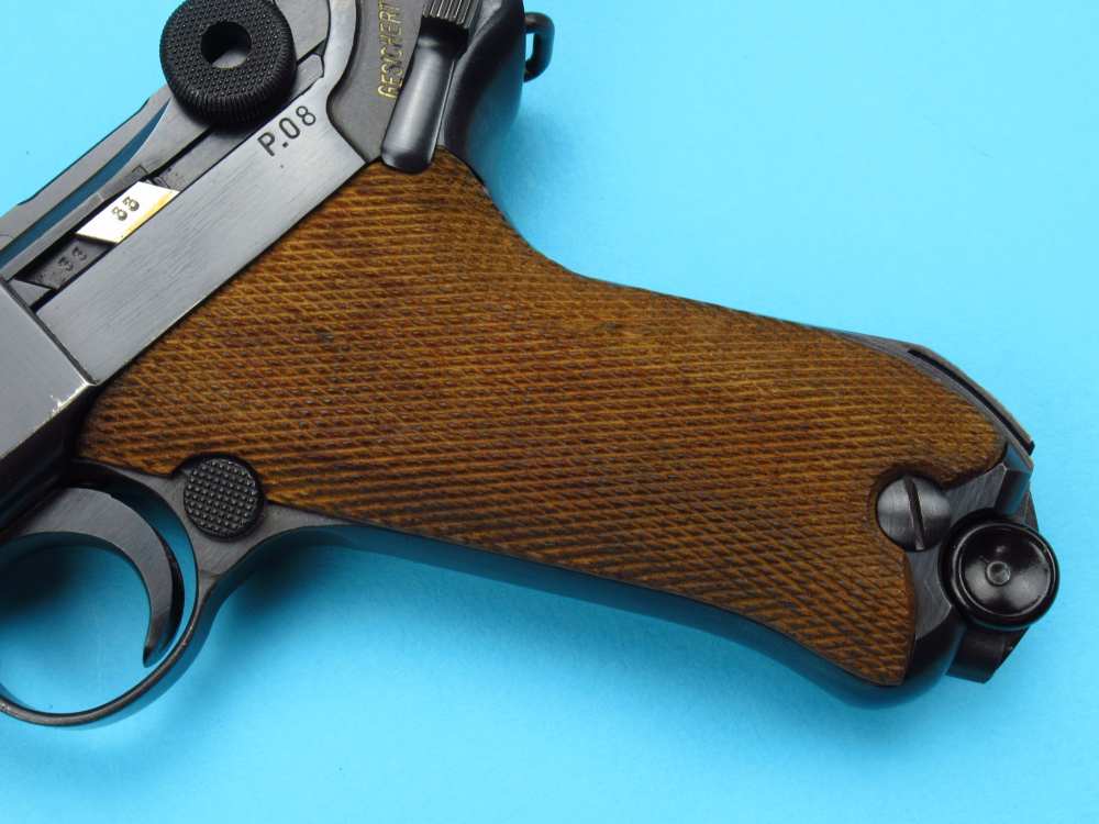 High condition 1941 WWII German Luger BYF41 Mauser P08 9mm P38-img-10