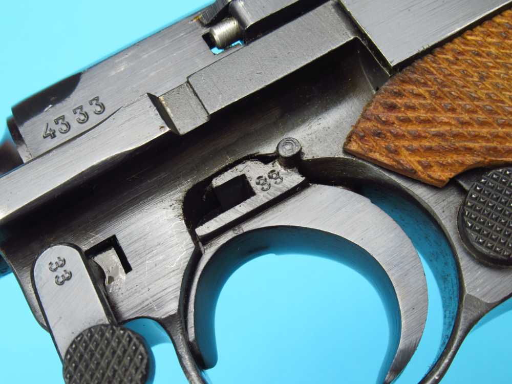 High condition 1941 WWII German Luger BYF41 Mauser P08 9mm P38-img-104