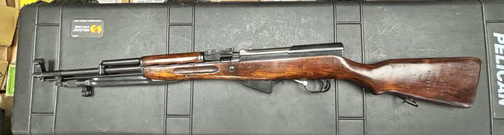 TULA ARMS RUSSIAN SKS 7.62 X 39 SEMIAUTOMATIC RIFLE. NO RESERVE -img-0