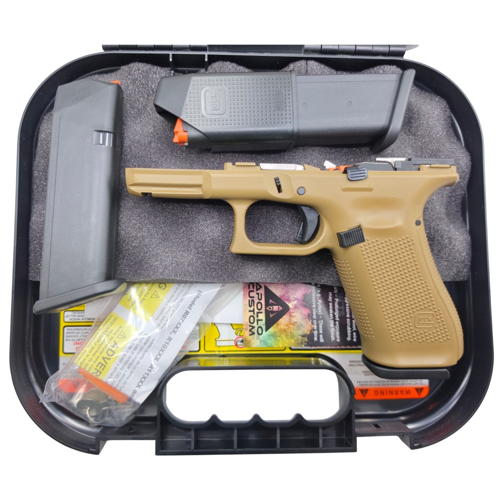 GLOCK 45 FDE Frame GEN-5 + 3 Mags-img-0