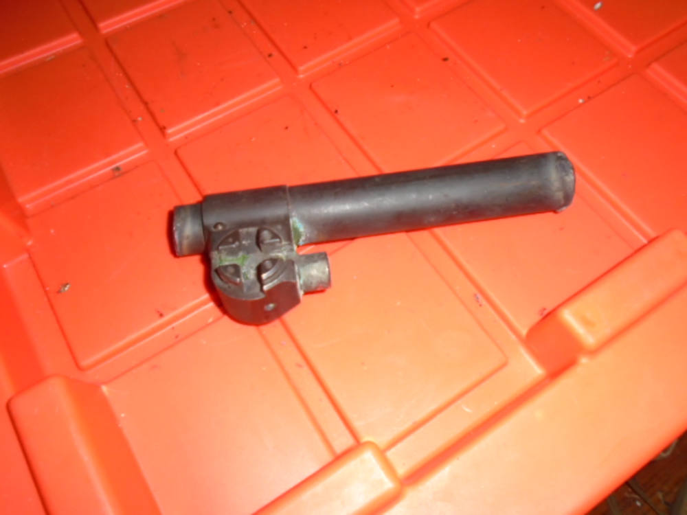 Bren Mk II demilled barrel section with Gas reg and nut-img-0