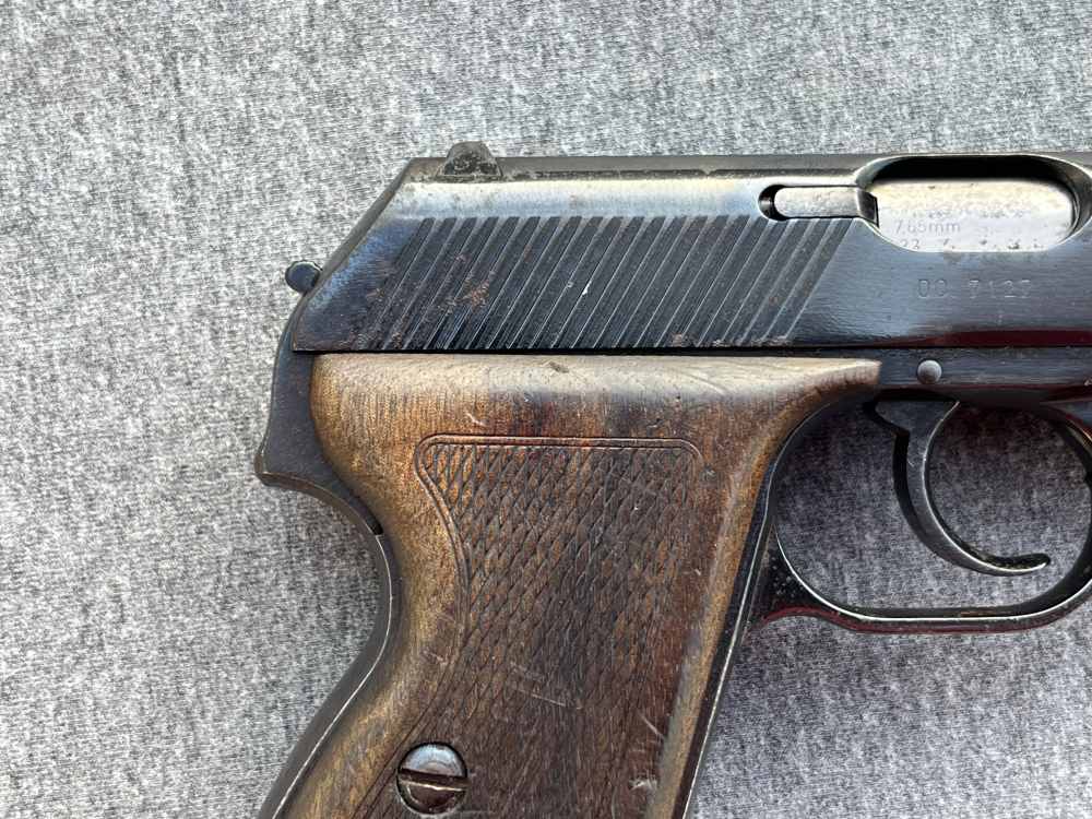 Interarms Mauser HSc .32 ACP Pistol w/ Wooden Grips Post-WWII-img-6