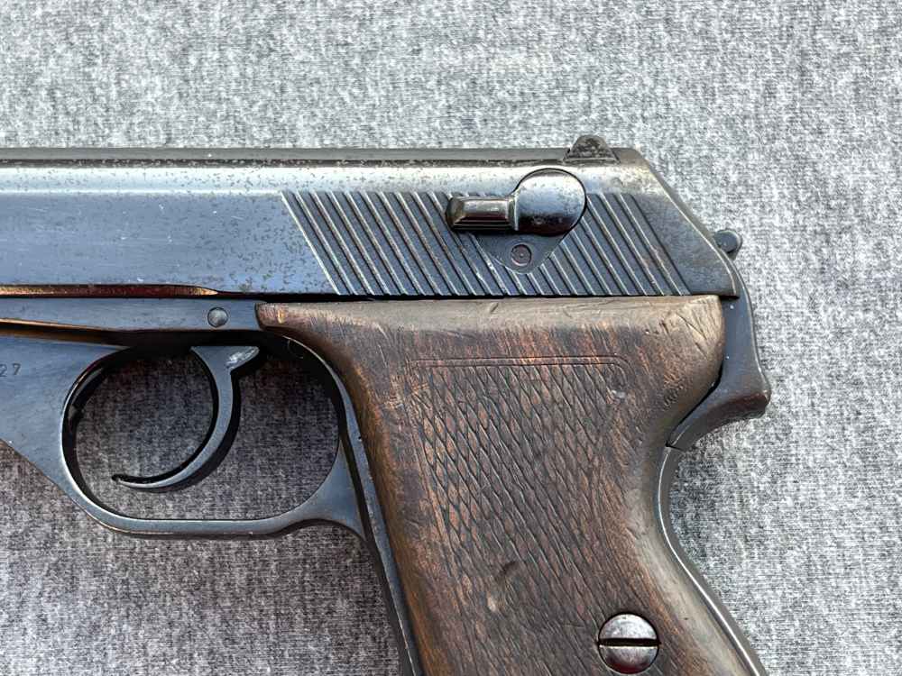 Interarms Mauser HSc .32 ACP Pistol w/ Wooden Grips Post-WWII-img-2
