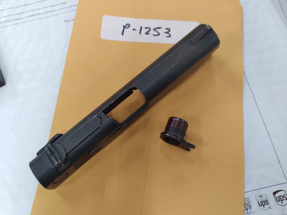  S&W  MODEL 39/59   9MM LUGER SLIDE  W/ BUSHING  P-1253A-img-0