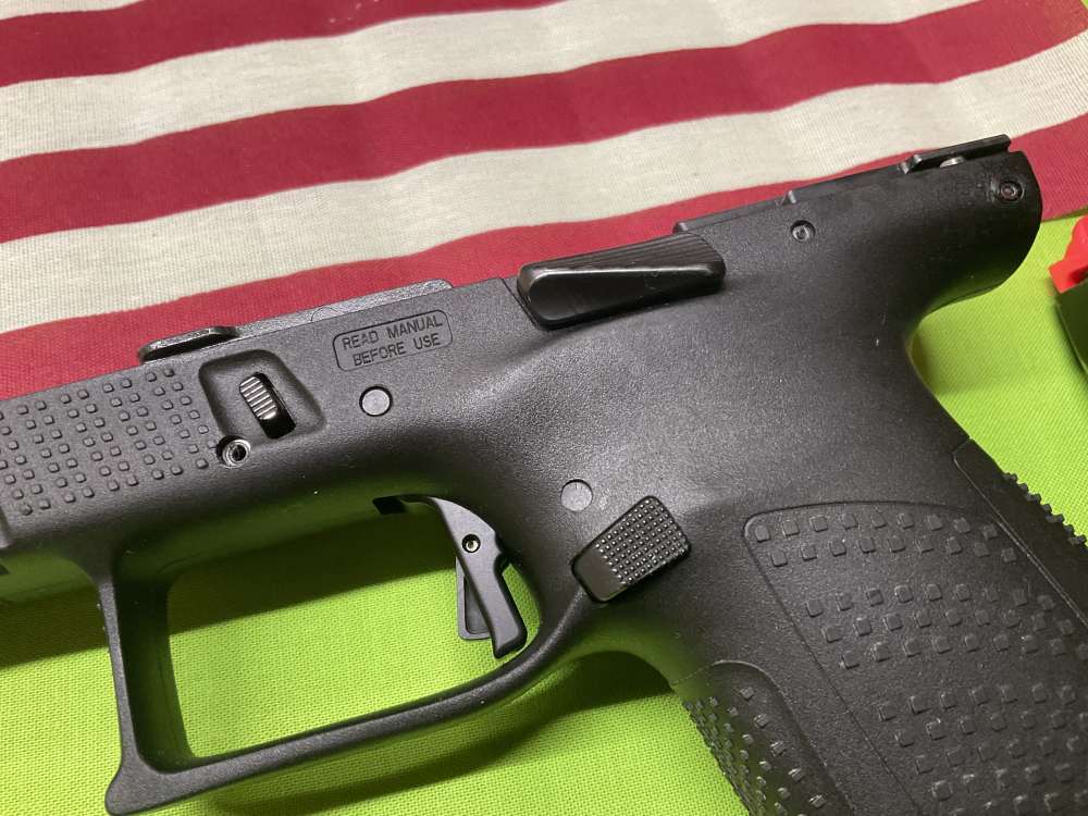 CZ P10C Complete Frame w/ HBI upgraded Theta Trigger and Apex Upgrades-img-1