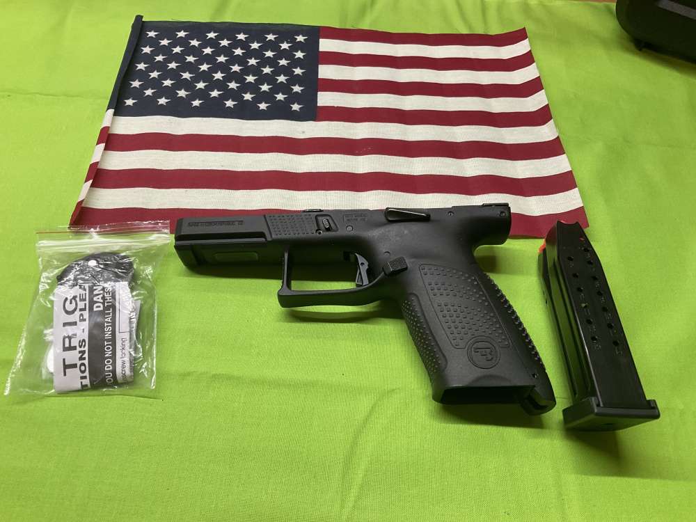 CZ P10C Complete Frame w/ HBI upgraded Theta Trigger and Apex Upgrades-img-0