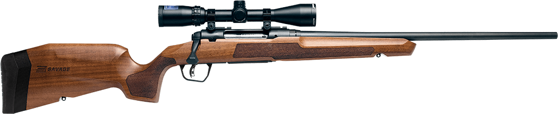 Savage AXIS 2 XP 243 Win Rifle Bolt Action 22 Bbl, Brown 32259-img-0