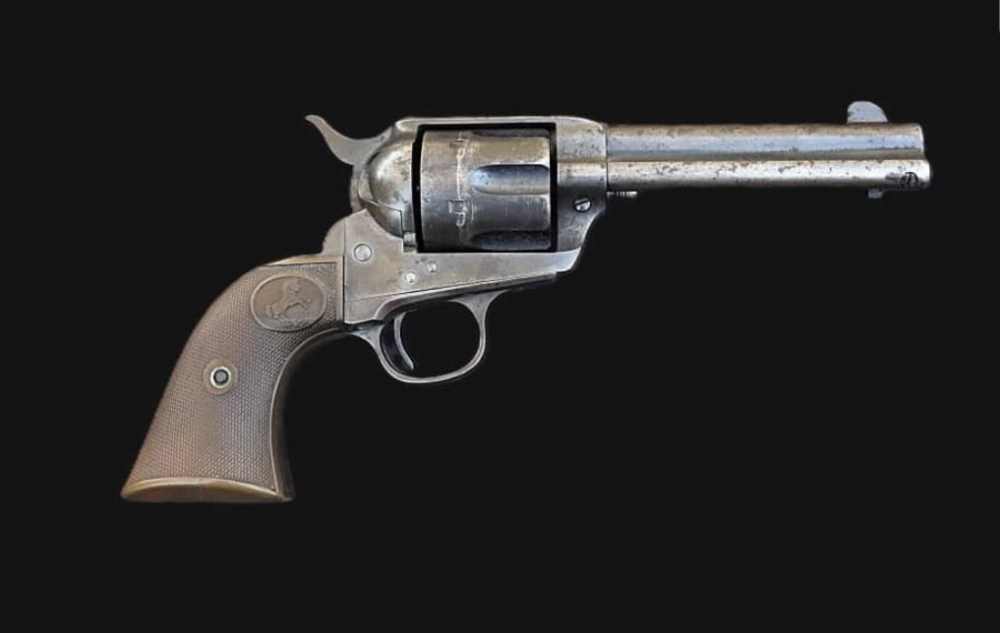 Lettered Colt Single Action Army 1st Gen .38-40 WCF 4.75" - 1903 Mfg-img-0