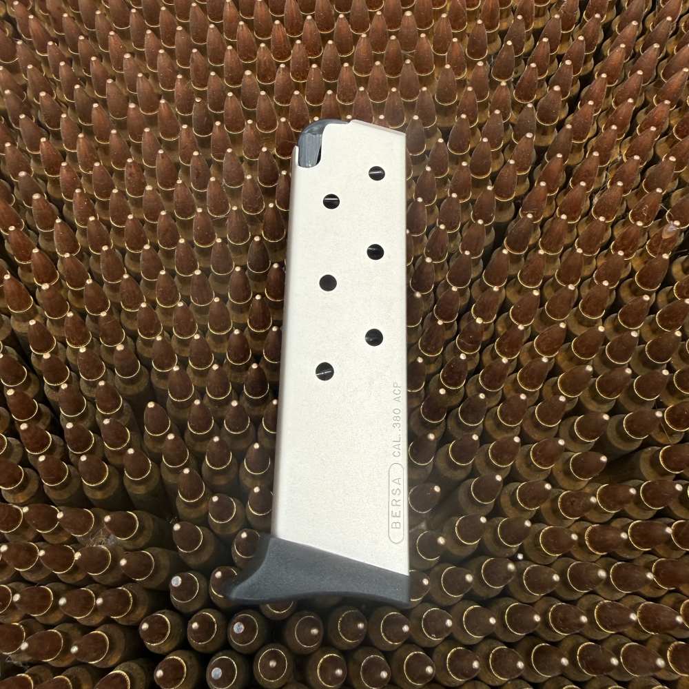 Bersa Thunder .380 Magazine 7rd Mag Factory Nickel Clip-img-0