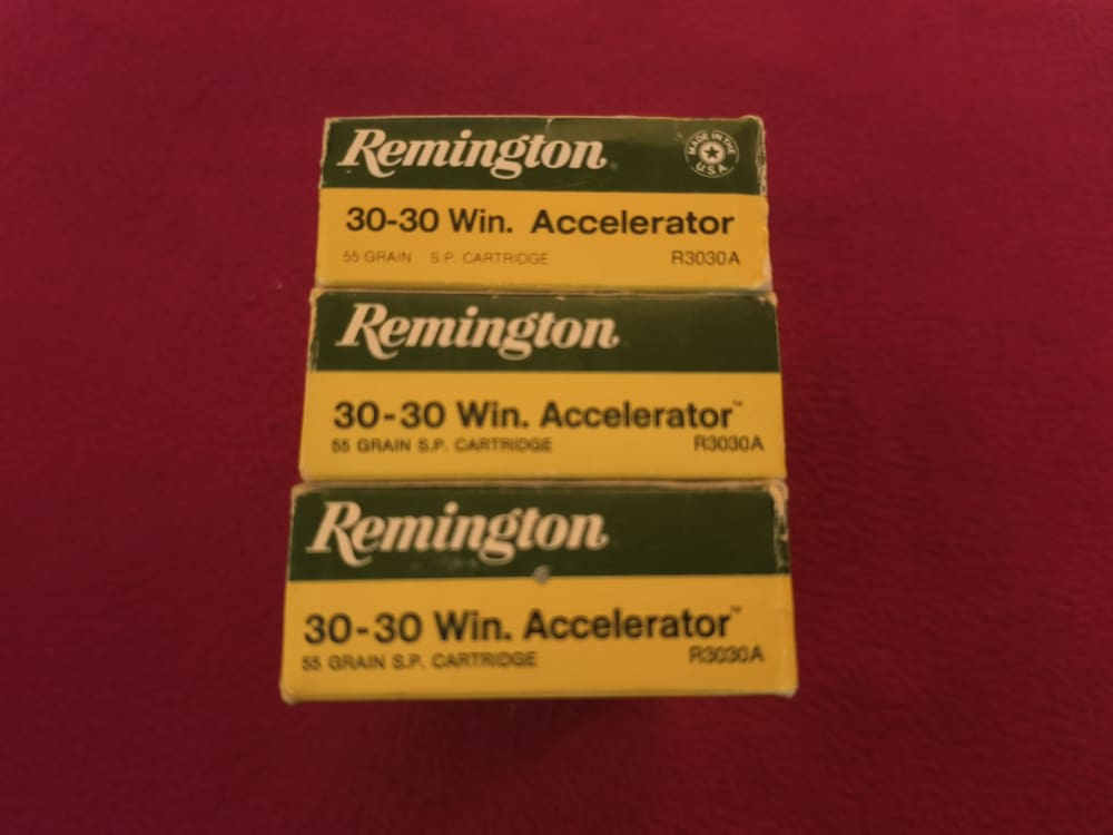 Remington 30-30 Win Accelerator 55 gr soft point R3030A 60 rounds total -img-5