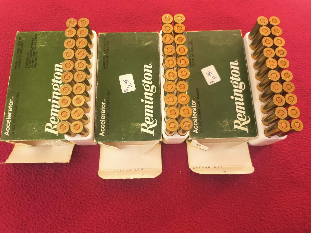 Remington 30-30 Win Accelerator 55 gr soft point R3030A 60 rounds total -img-0
