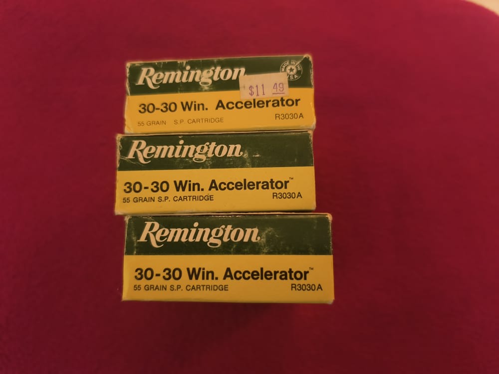 Remington 30-30 Win Accelerator 55 gr soft point R3030A 60 rounds total -img-6
