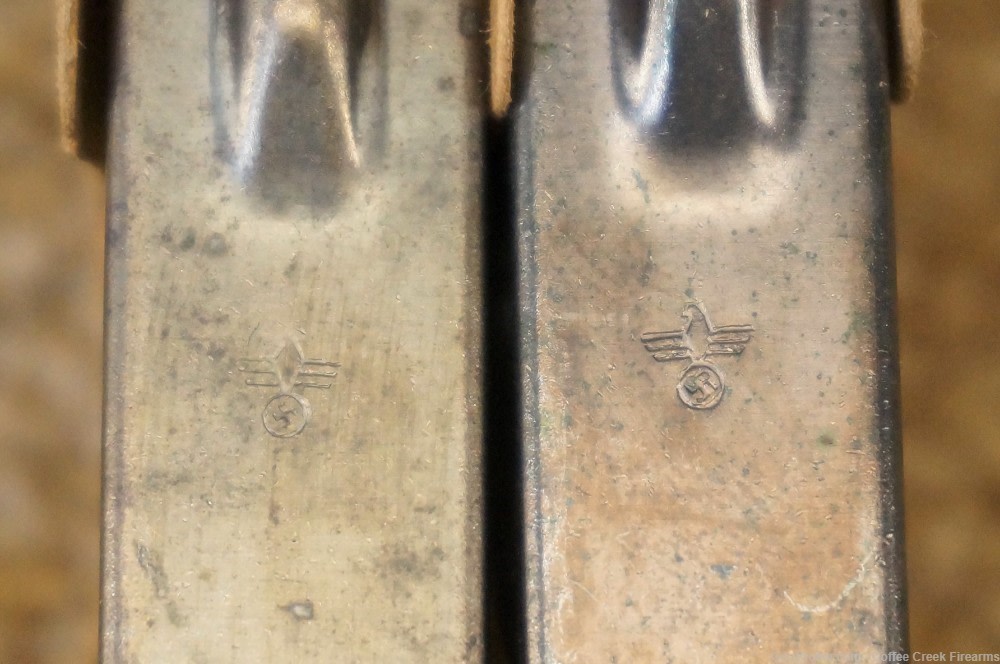German 1939 WWII 8mm M 30 Scharfe S-Patronen Cartridge Stripper Clip Eagle -img-8