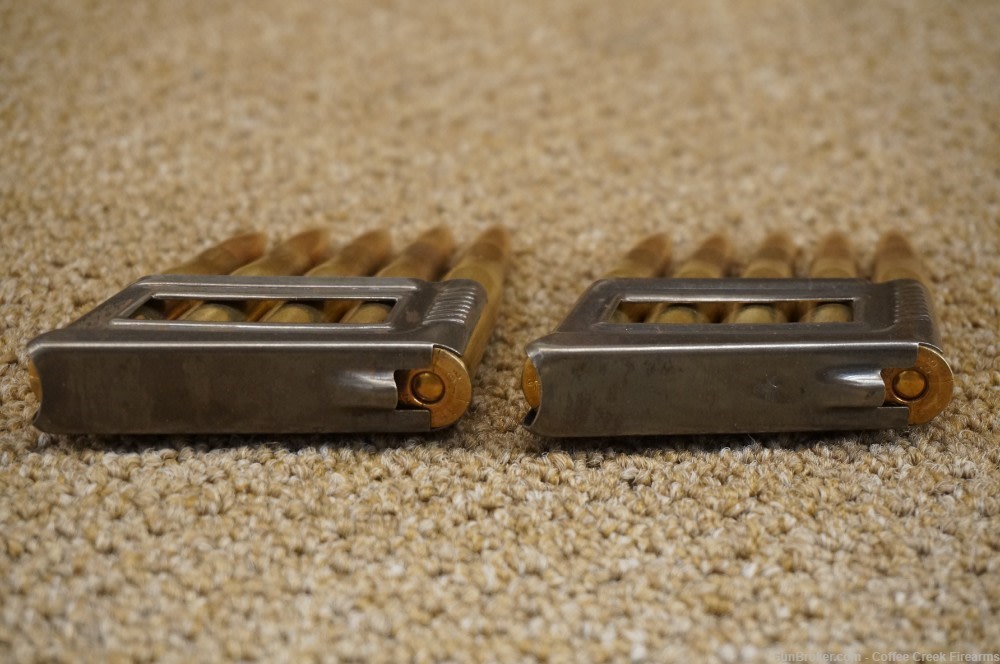 German 1939 WWII 8mm M 30 Scharfe S-Patronen Cartridge Stripper Clip Eagle -img-4