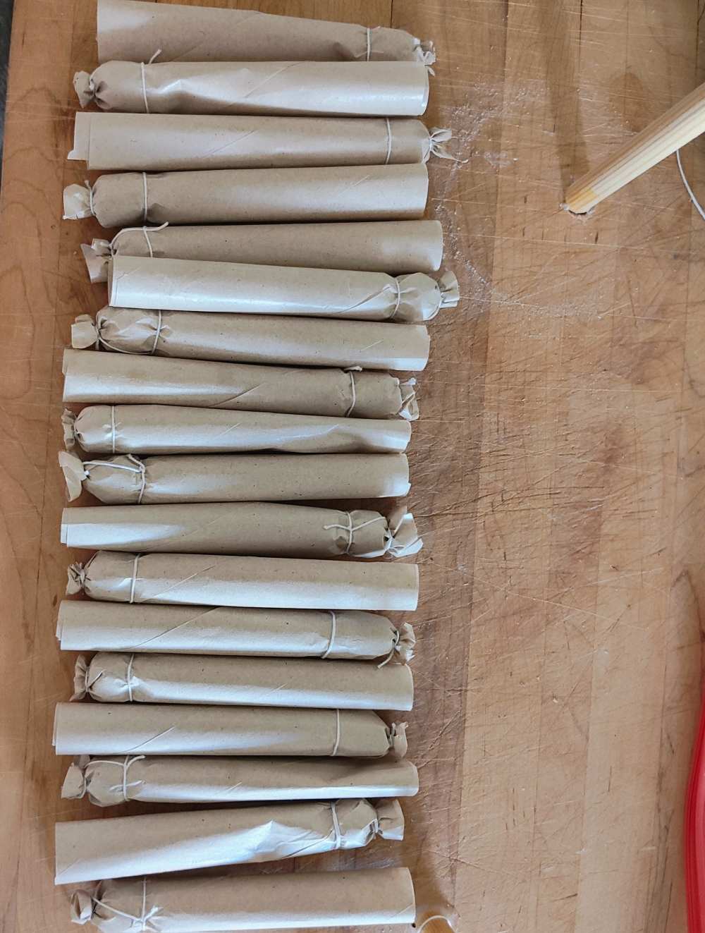 20 .69 Brown Bess Musket Cartridges - NO POWDER Free Shipping -img-0