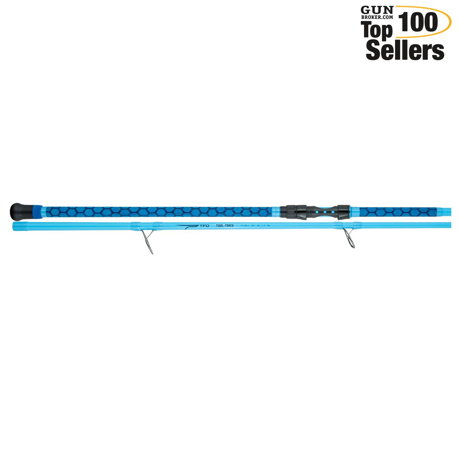TFO Tidal Force 10ft 6in M 2PC Surf Spinning Rod (TF-S-1064-2)-img-0