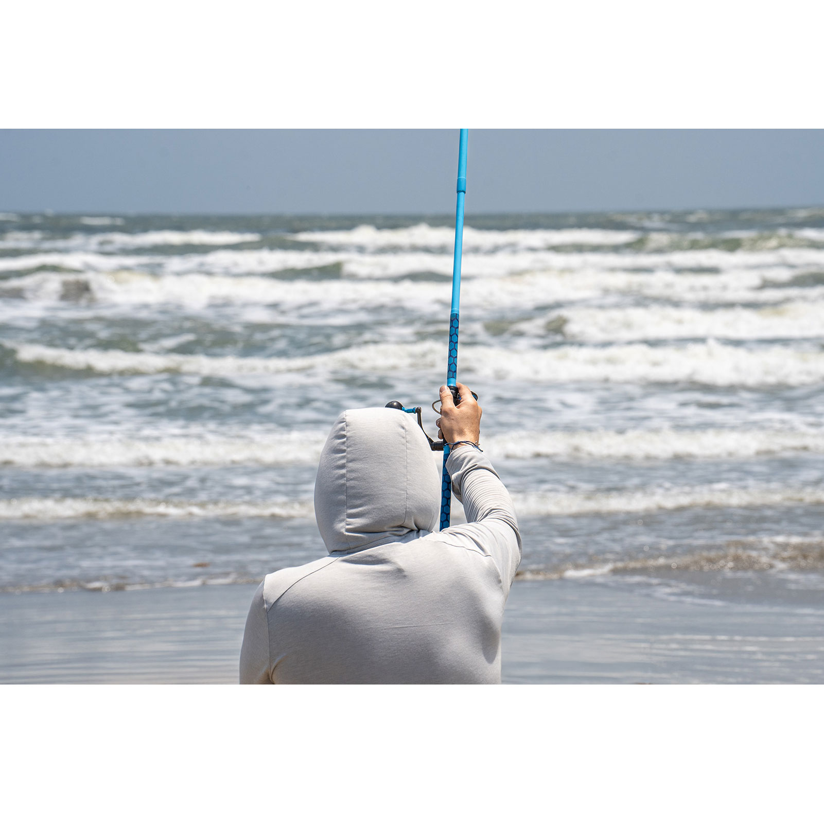 TFO Tidal Force 10ft 6in M 2PC Surf Spinning Rod (TF-S-1064-2)-img-2